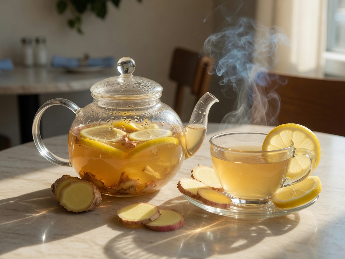 Ginger citrus tea
