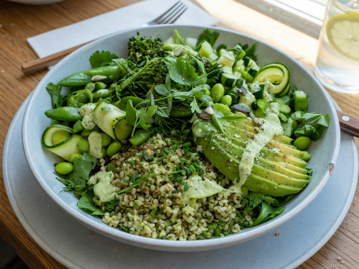 Green goddess bowl